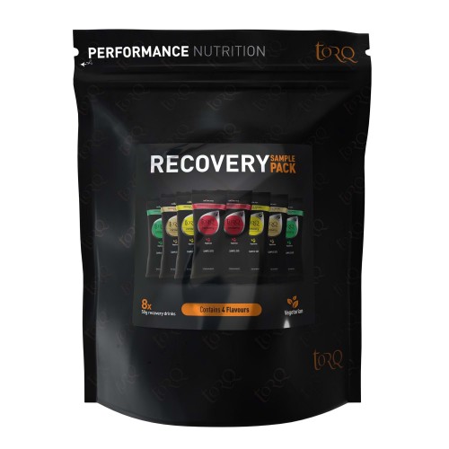TORQ RECOVERY DRINK SAMPLER PACK (POUCH OF 8) - FOR FITNESS & TRAINING USE